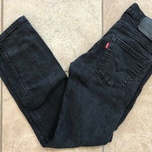 Levi's 511 w.32 L.30 Black Label Slim Straight Jeans with Faded Look